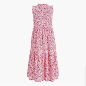J. Crew Factory Floral Tiered Midi dress